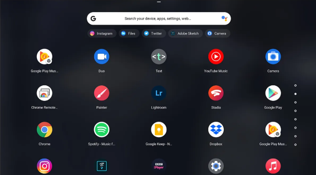 Desktop applications.